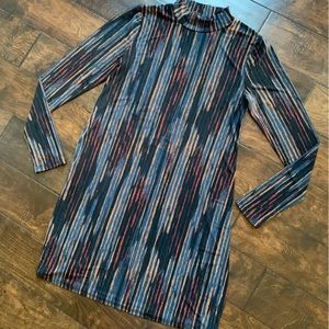 BCBGeneration Striped‎ LongSleeve Dress Size Small
